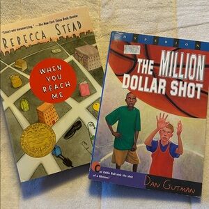 The million dollar shot and when you reach me. Rebecca Stead